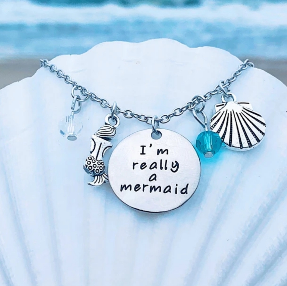 I'm Really A Mermaid Necklace